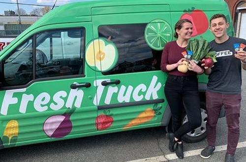 Fresh Truck and Eat Your Coffee